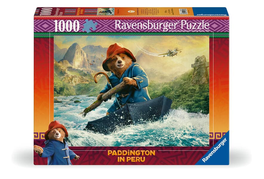 Ravensburger Puzzle 12001266 - Paddington in Peru - 1000 Teile Paddington-Bär Puzzle für Kinder und Erwachsene ab 14 Jahren