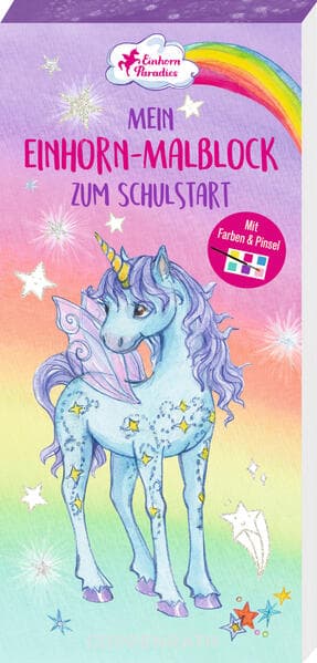 Mini-Malblock - Mein Einhorn-Malblock zum Schulstart