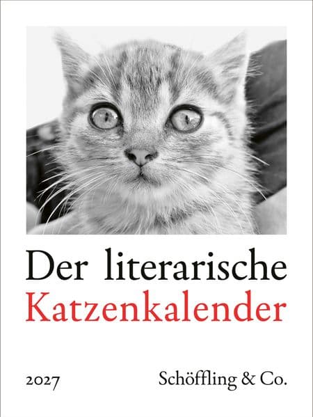 Der literarische Katzenkalender 2027