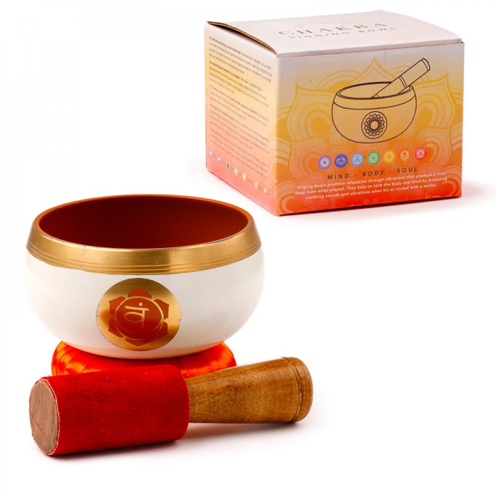 Orange Chakra tibetische Schale