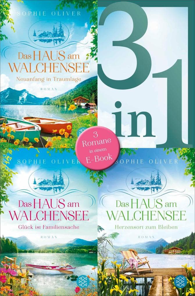 Das Haus am Walchensee - Neuanfang in Traumlage / Glück ist Familiensache / Herzensort zum Bleiben - Drei Romane in einem Band