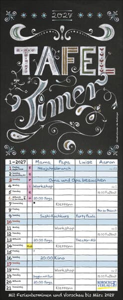Tafel Timer 2027