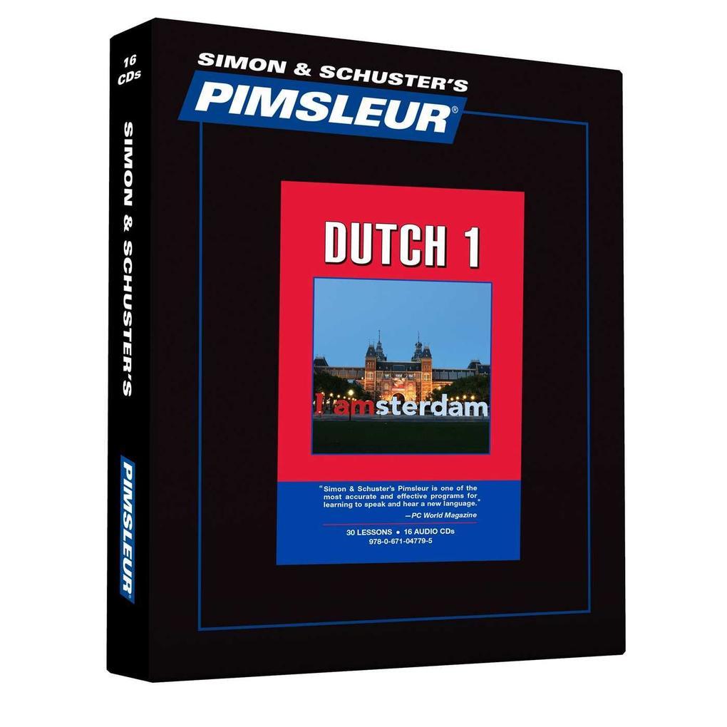 Pimsleur Dutch Level 1 CD: Learn to Speak and Understand Dutch with Pimsleur Language Programs