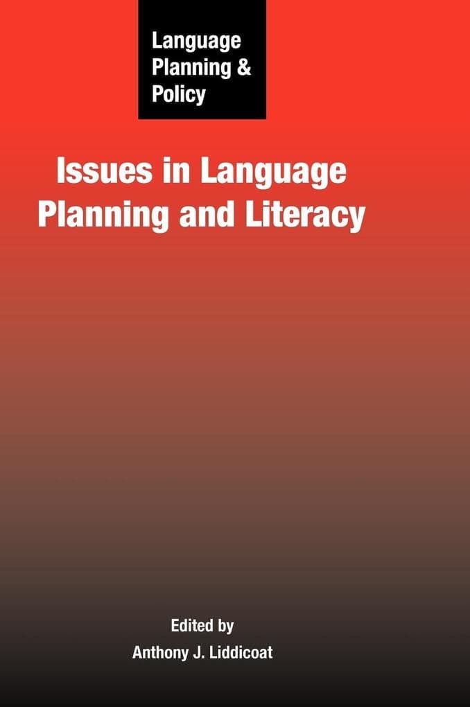 Language Planning and Policy