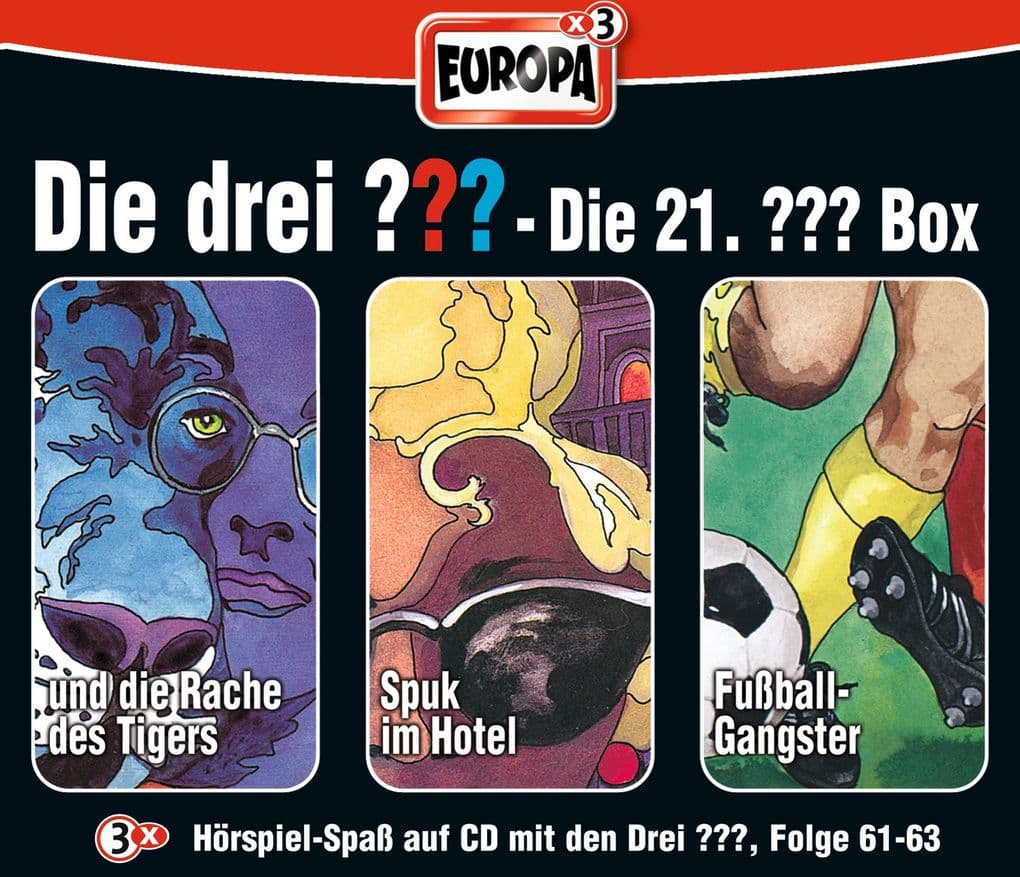 Die drei ??? Box 21. Folgen 61 - 63 (drei Fragezeichen) 3 CDs