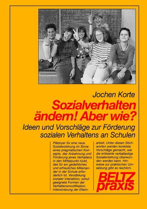 Sozialverhalten ändern! Aber wie?