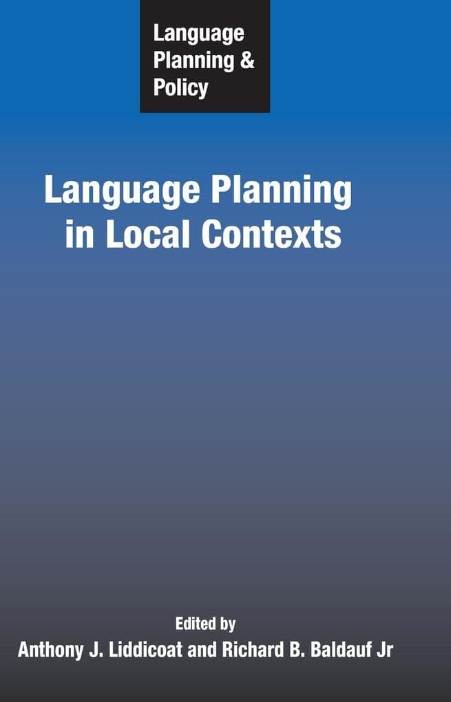 Language Planning and Policy