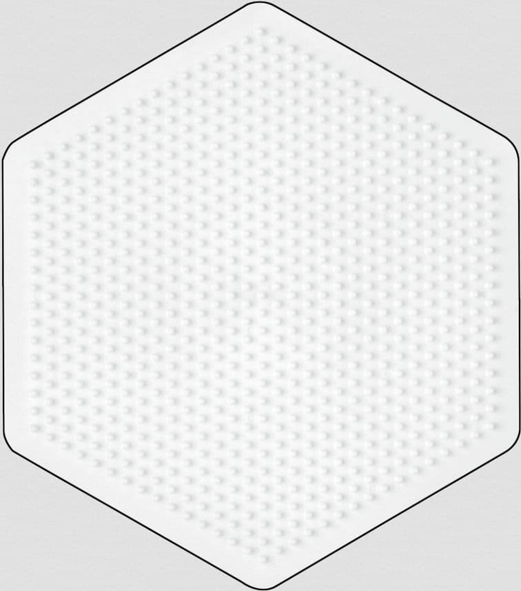 Hama - Platte, 6-eckig, 15 cm