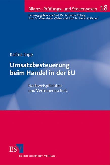 Umsatzbesteuerung beim Handel in der EU