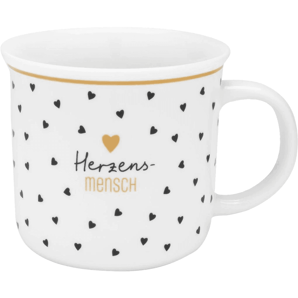 Tasse "Herzensmensch" in Geschenkbox