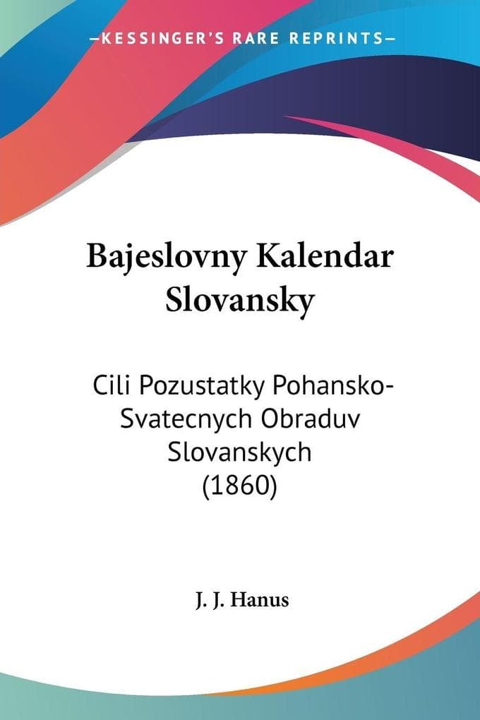 Bajeslovny Kalendar Slovansky