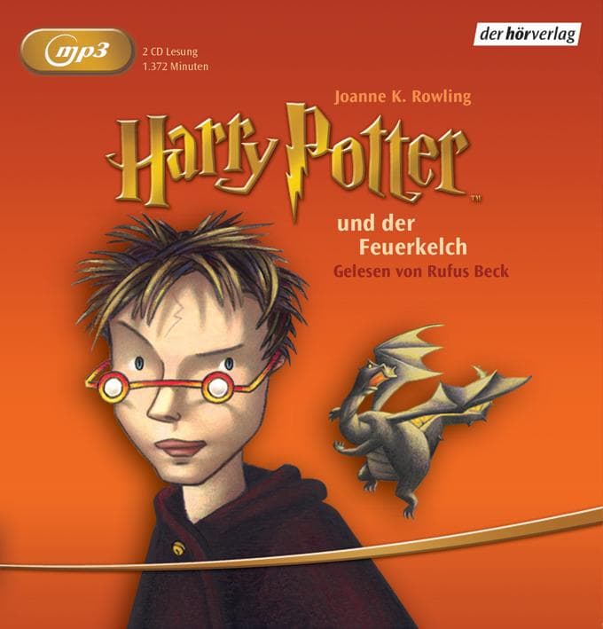 Harry Potter 4 und der Feuerkelch. 2 MP3-CDs