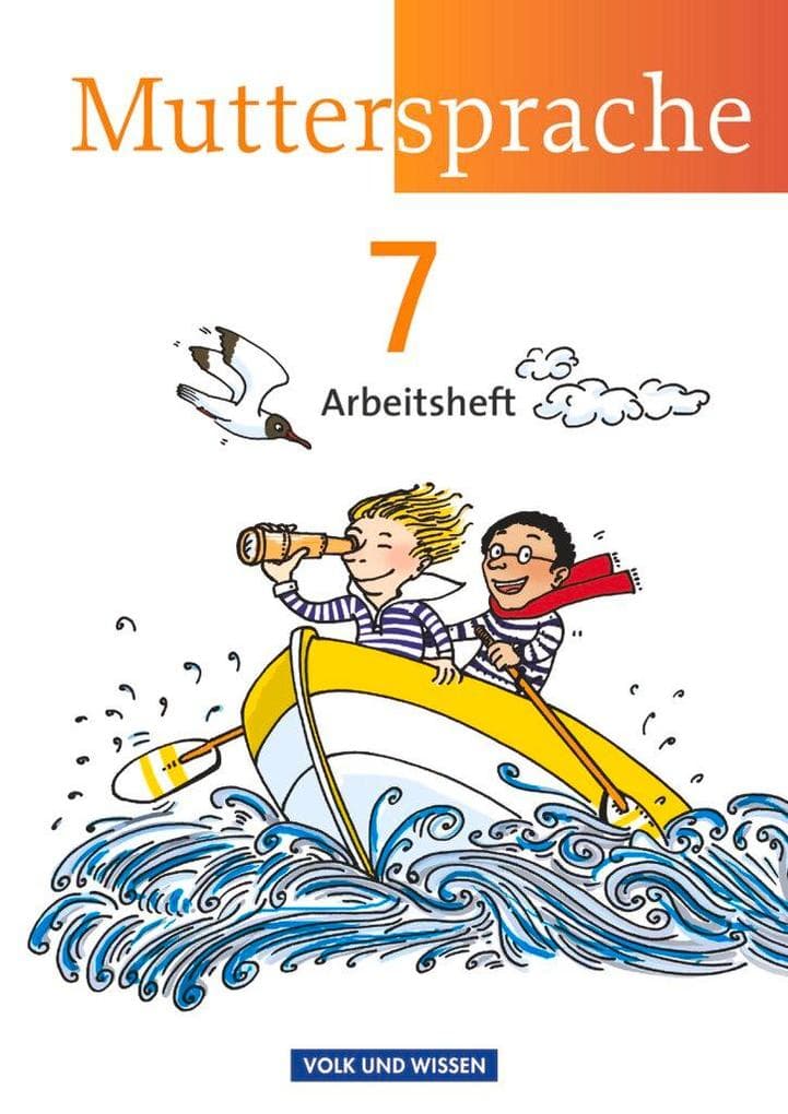 Muttersprache 7. Schuljahr. Arbeitsheft Östliche Bundesländer und Berlin