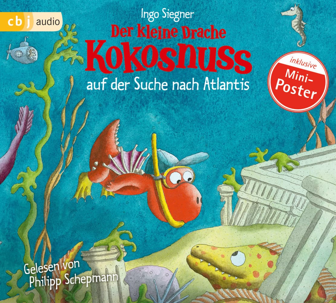 Der kleine Drache Kokosnuss 15 auf der Suche nach Atlantis