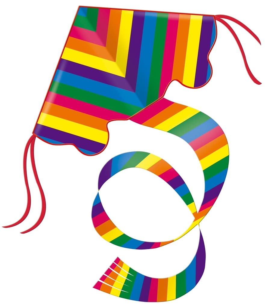 Günther Flugmodelle - Einleinerdrachen Rainbow