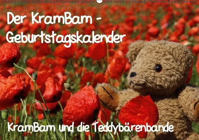 Der KramBam-Geburtstagskalender (Wandkalender immerwährend DIN A2 quer)