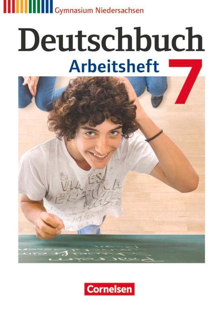 Deutschbuch 7. Schuljahr. Gymnasium Niedersachsen. Arbeitsheft mit Lösungen