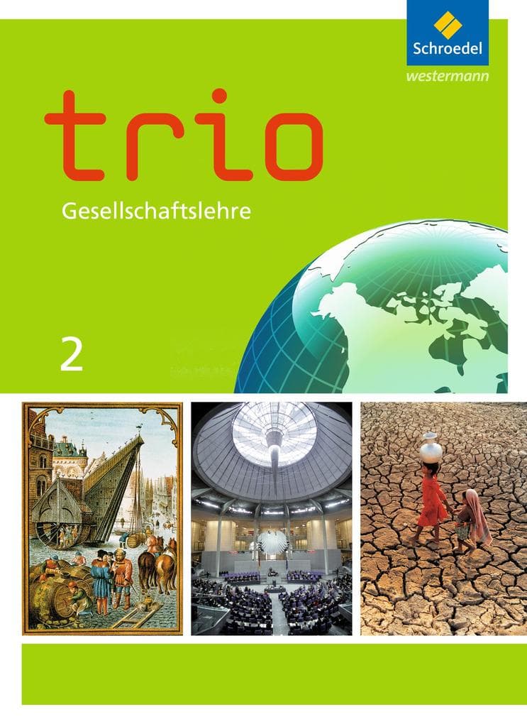 Trio Gesellschaftslehre 2. Schulbuch. Hessen