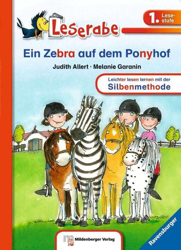 Ein Zebra auf dem Ponyhof - Leserabe 1. Klasse - Erstlesebuch für Kinder ab 6 Jahren