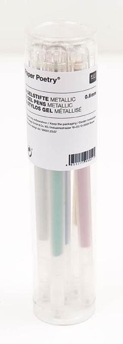 Gelstifte-Set Metallic