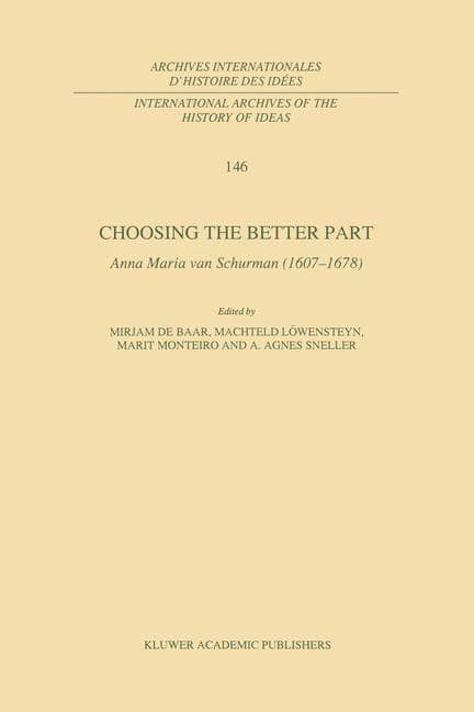 Choosing the Better Part