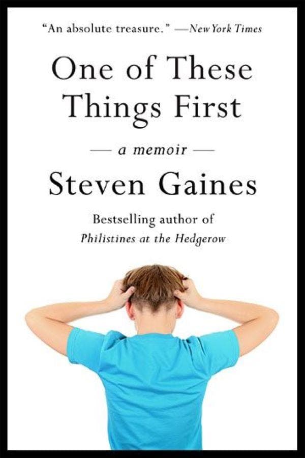 One of These Things First