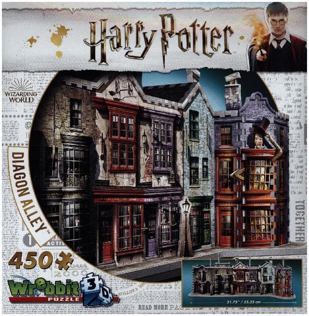 Harry Potter 3D-Puzzle Winkelgasse - 450 Teile