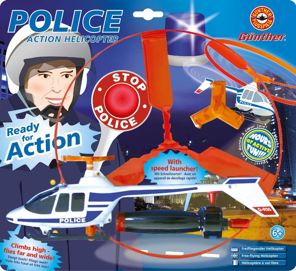 Günther Flugmodelle - Helikopter Police Copter