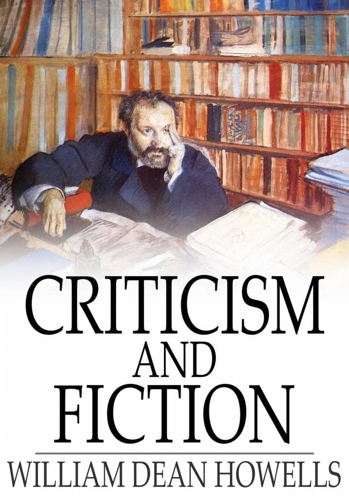 Criticism and Fiction