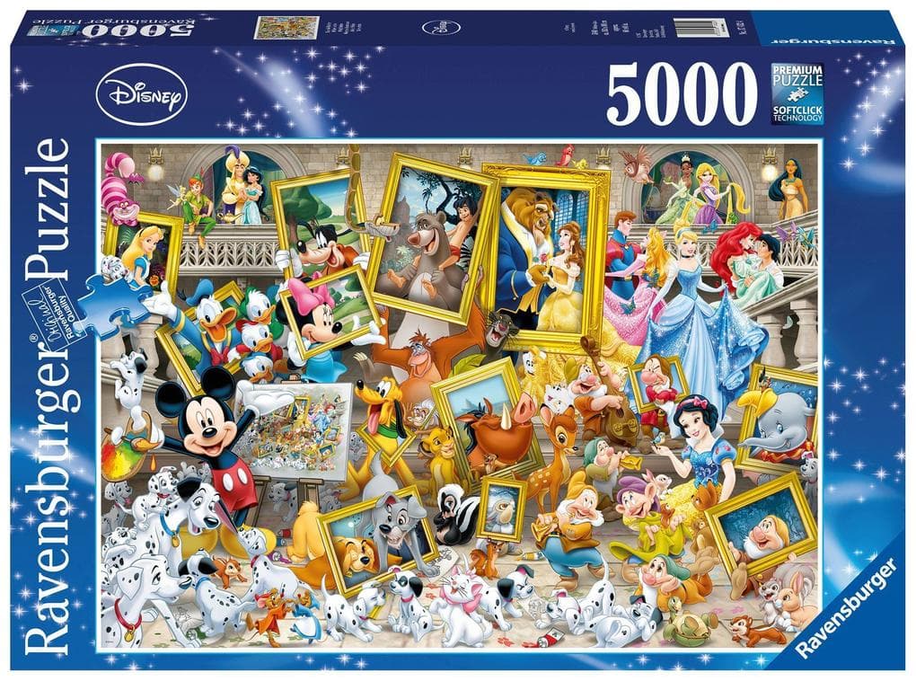 Ravensburger - Micky als Künstler, 5000 Teile