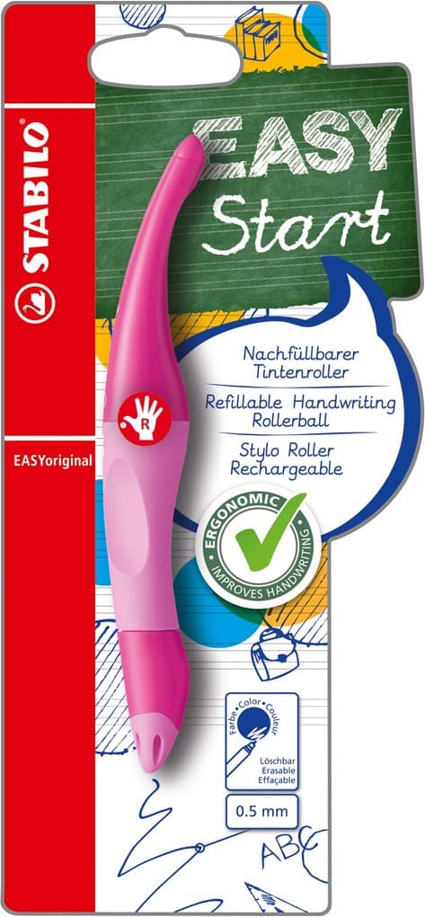 STABILO Tintenroller EASYoriginal in pink hell/dunkel für Rechtshänder