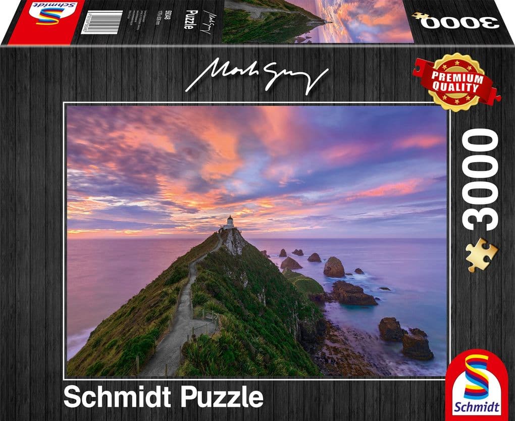 Nugget Point Lighthouse, The Catlins, South Island - New Zealand (Puzzle)