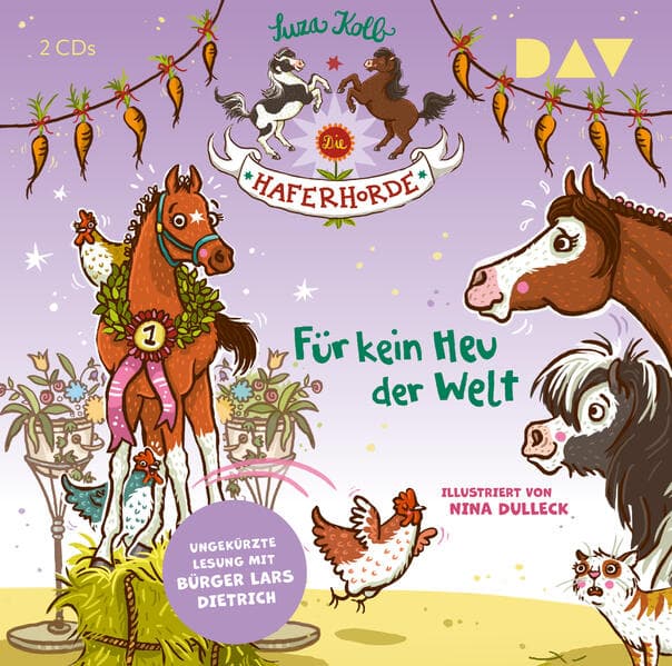 Die Haferhorde - Für kein Heu der Welt, 2 Audio-CDs