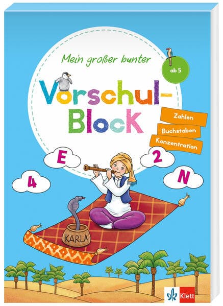 Klett Mein großer bunter Vorschul-Block