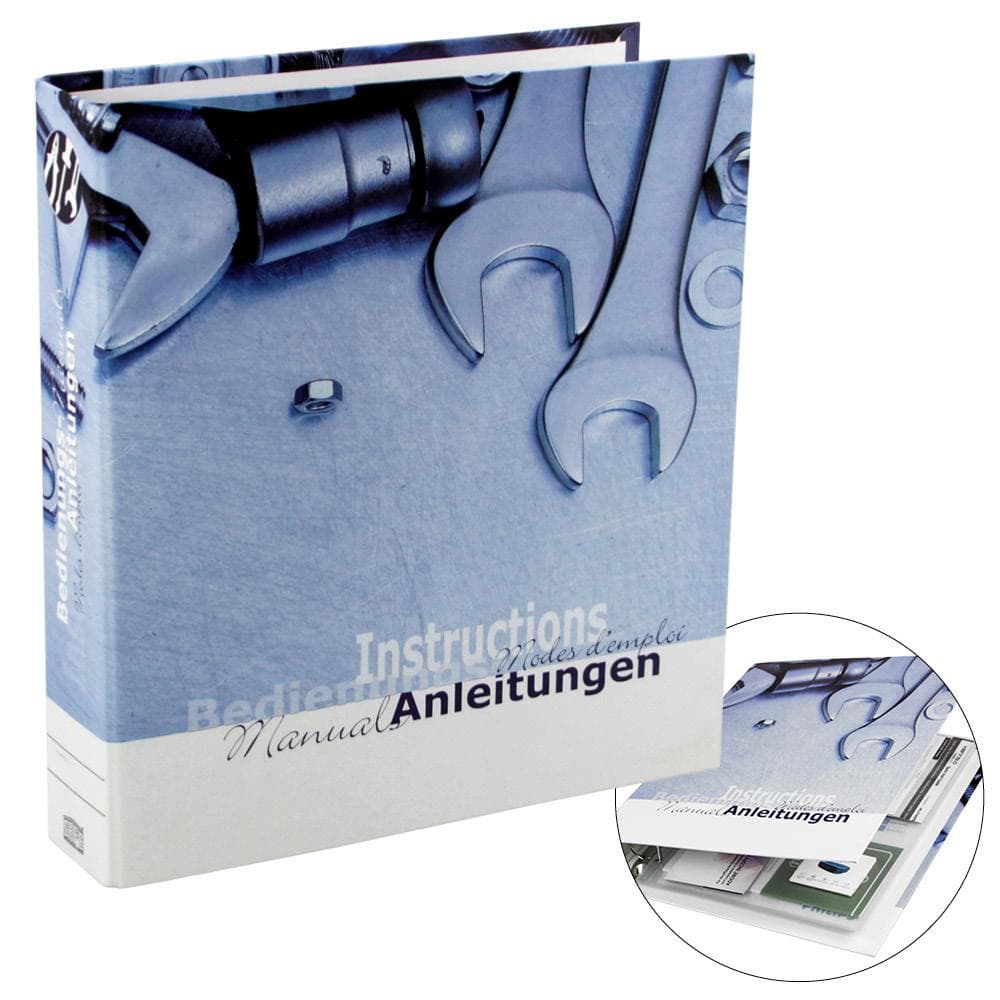 Ordner/ Ringbinder mit Einband nach Themen