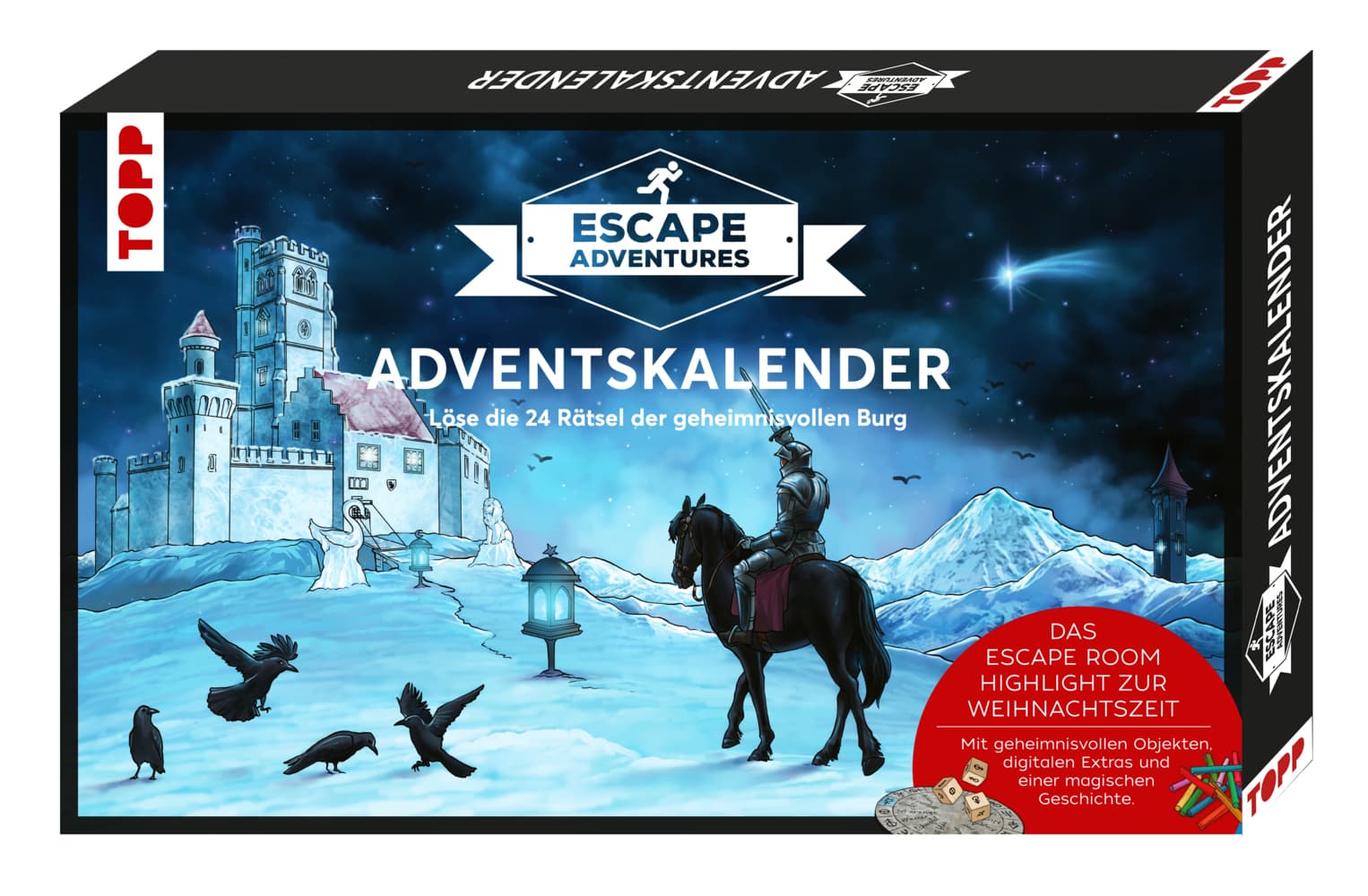 TOPP Escape Adventures Adventskalender Die geheimnisvolle Burg