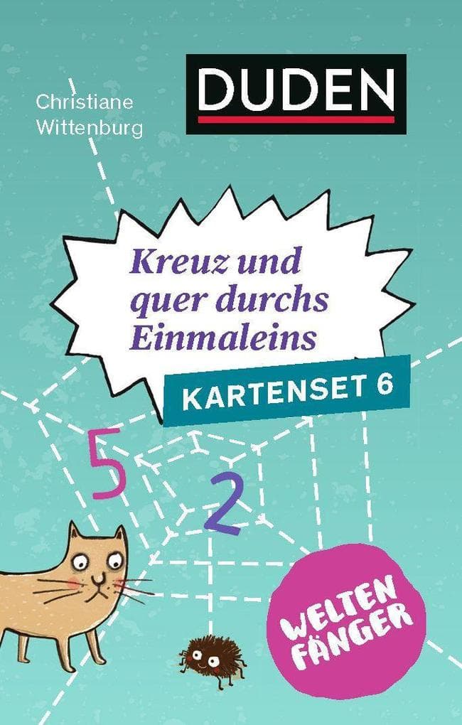 Duden: Weltenfänger: Kreuz und quer durch's Einmaleins (Kartenset 6)