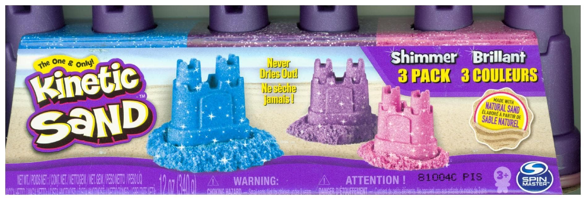 Spin Master - Kinetic Sand - Shimmers Multi Pack (340g)