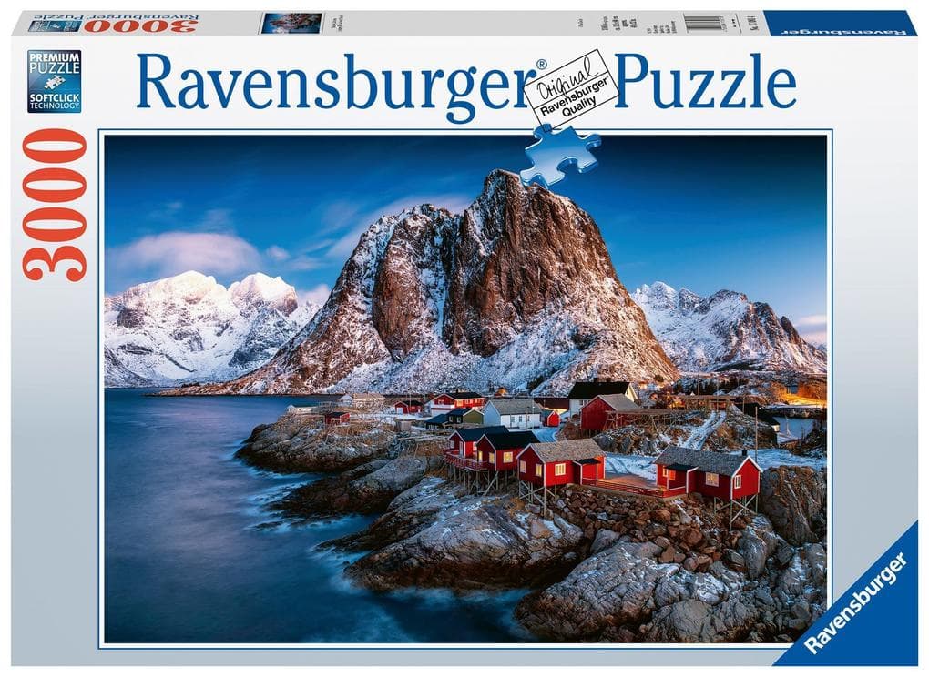 Hamnoy, Lofoten 3000 Teile Puzzle