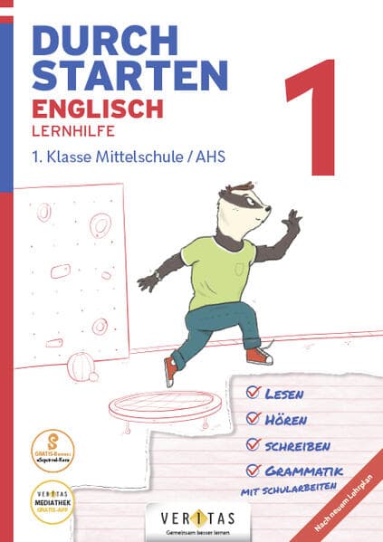 Durchstarten 1. Klasse - Englisch AHS/ BHS - Lernhilfe