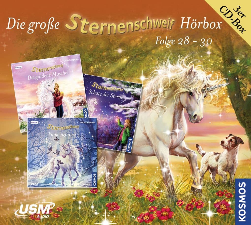 Die große Sternenschweif Hörbox Folgen 28-30 (3 Audio CDs), 3 Audio-CDs