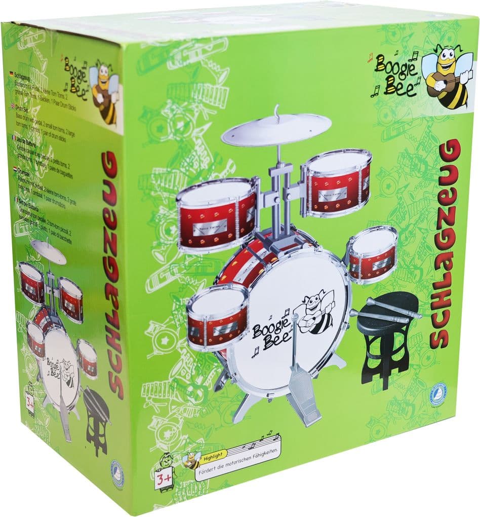 Boogie Bee Schlagzeug 75 x 58 x 41 cm