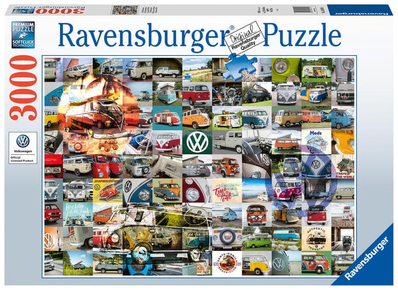 Ravensburger - 99 Bulli Moments, 3000 Teile
