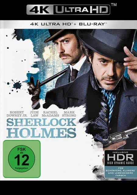 Sherlock Holmes 4K, 1 UHD-Blu-ray + 1 Blu-ray