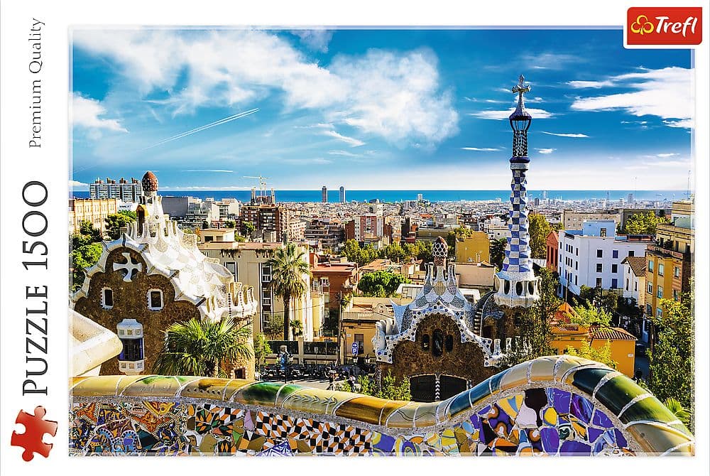 Trefl - Puzzle - Park Güell, Barcelona, 1500 Teile