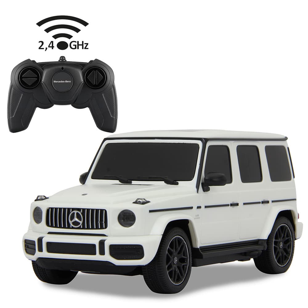 Jamara - Mercedes-Benz AMG G63 1:24 weiß 27MHz