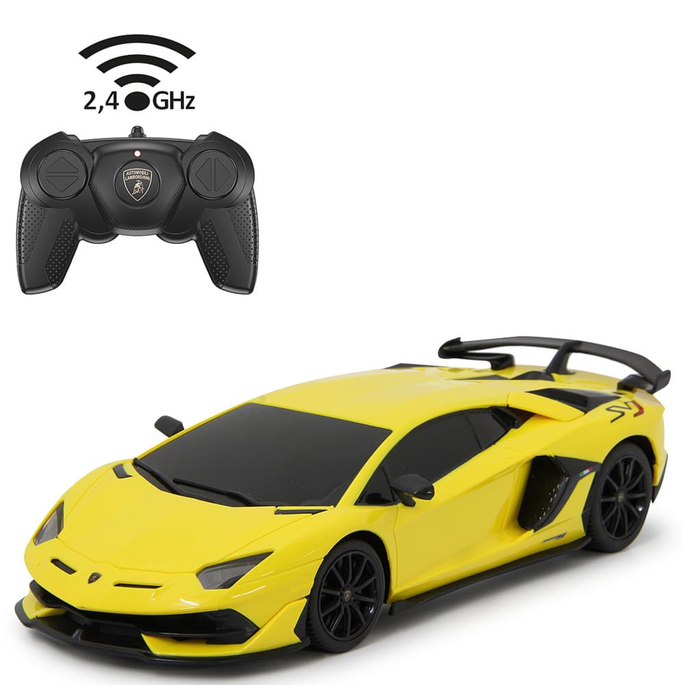 Jamara - Lamborghini Aventador SVJ 1:24 gelb 27MHz