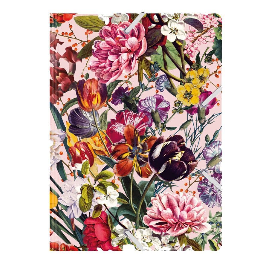 Sammelmappe de Luxe A4, Blumengruß