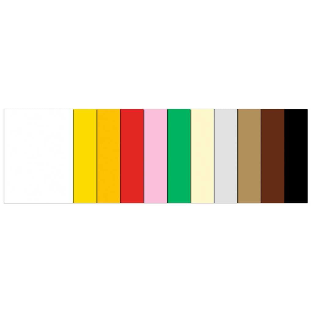 URSUS Kinder-Bastelsets Knüddelbilder Set, Haustiere