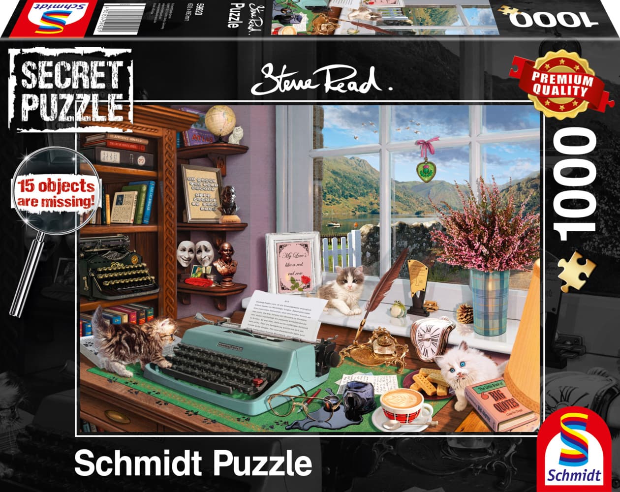 Am Schreibtisch Puzzle 1.000 Teile